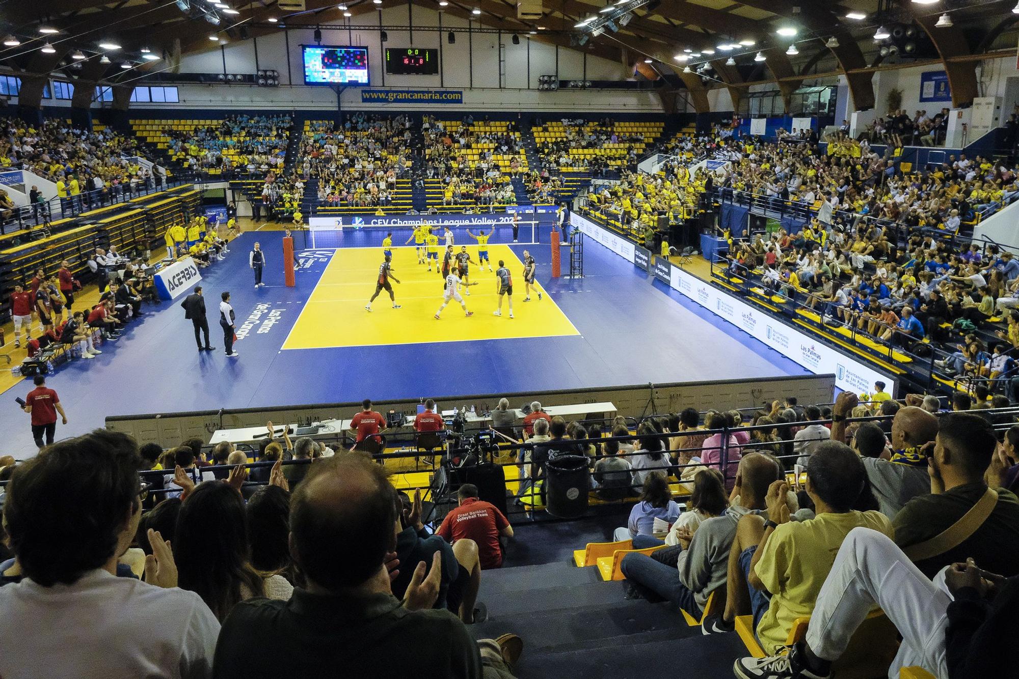 Voleibol | Cuartos de final de Champions: Guaguas-Ankara