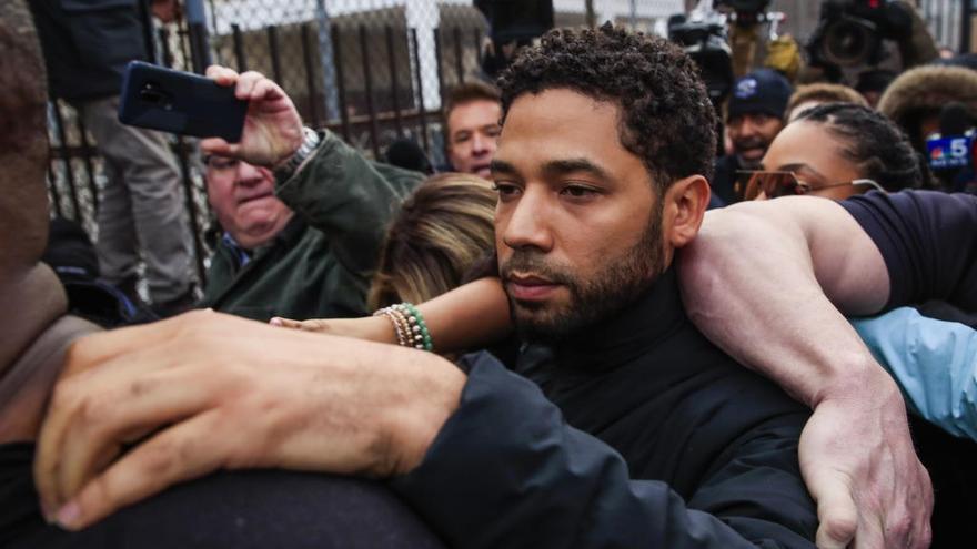 El actor Jussie Smollett