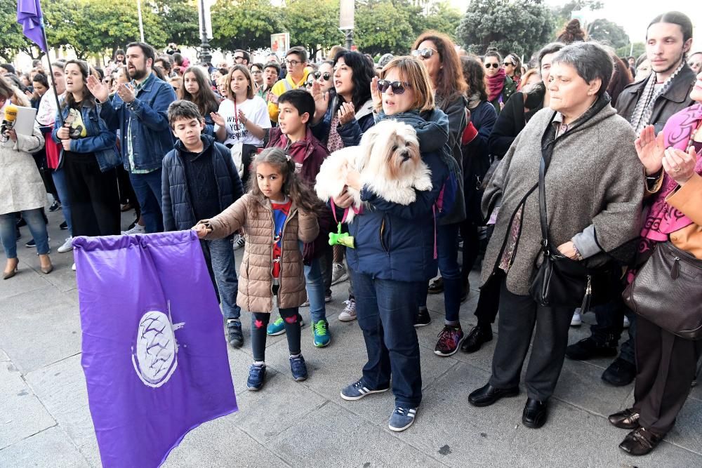 2.000 personas, en A Coruña contra La Manada