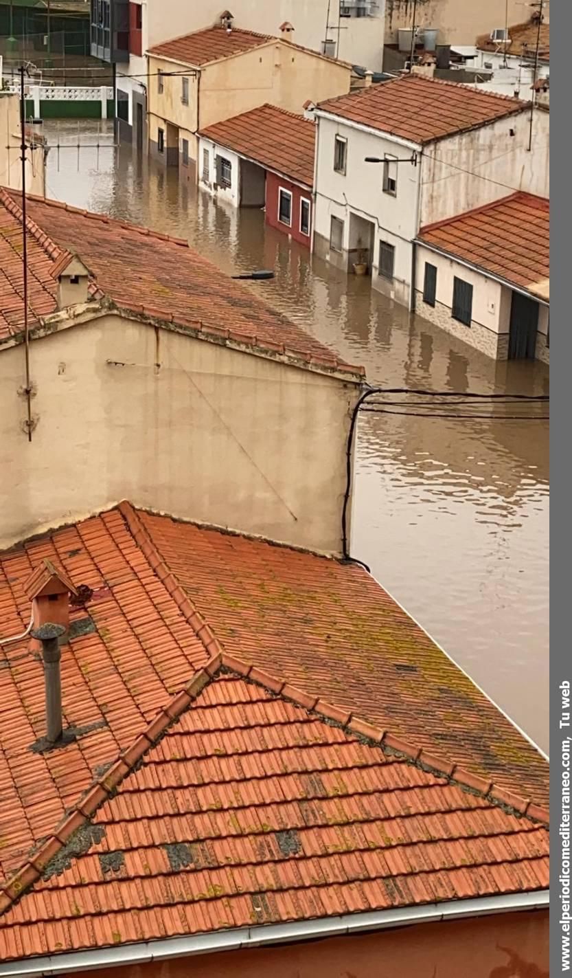 La imágenes más impactantes de la lluvia en Castellón