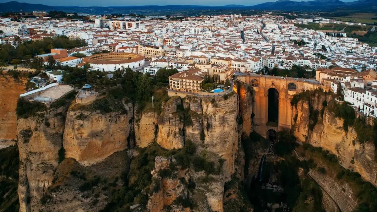 Vistas de Ronda, en Málaga