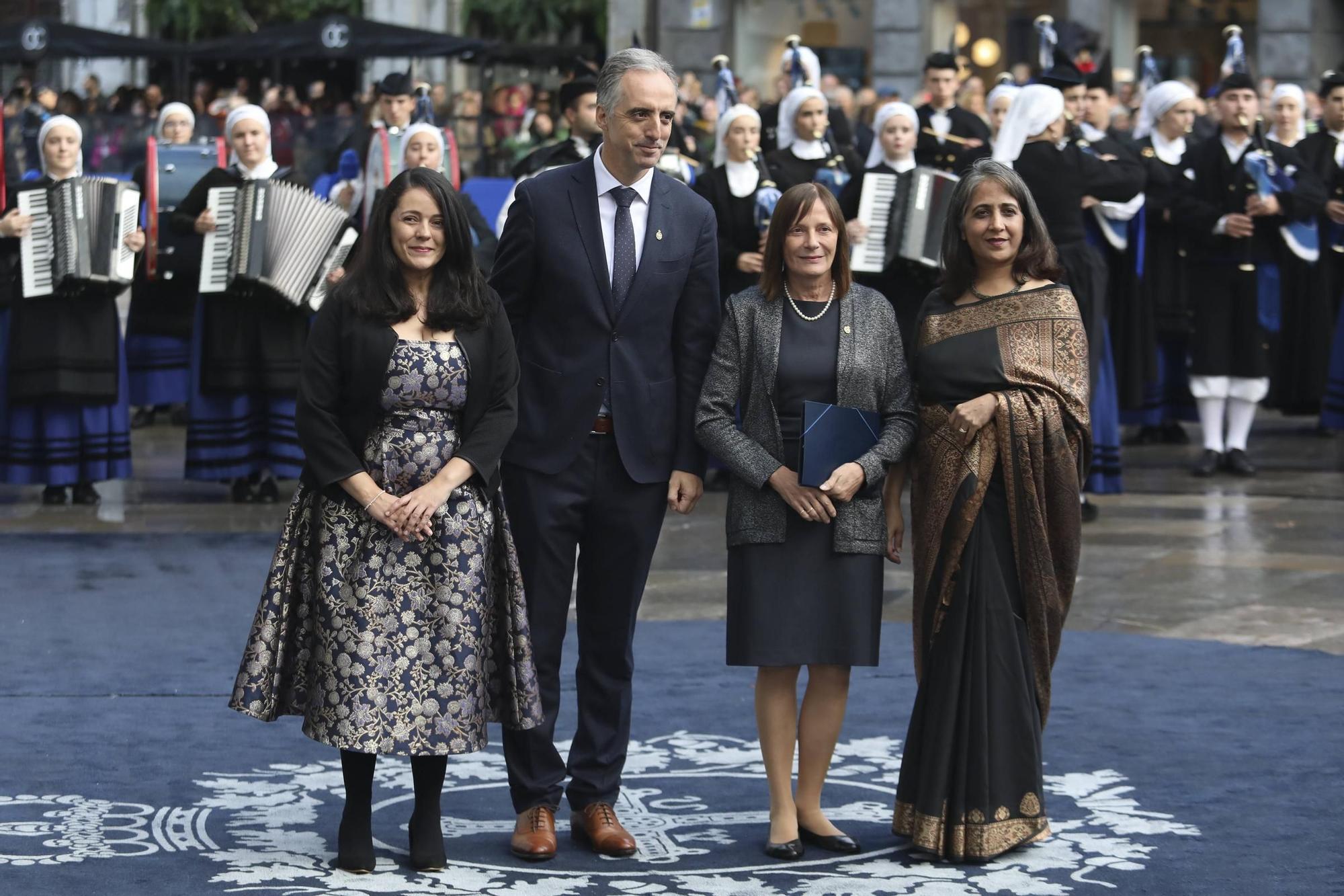 EN IMÁGENES: Así fue la alfombra azul de los Premios Princesa de Asturias 2023