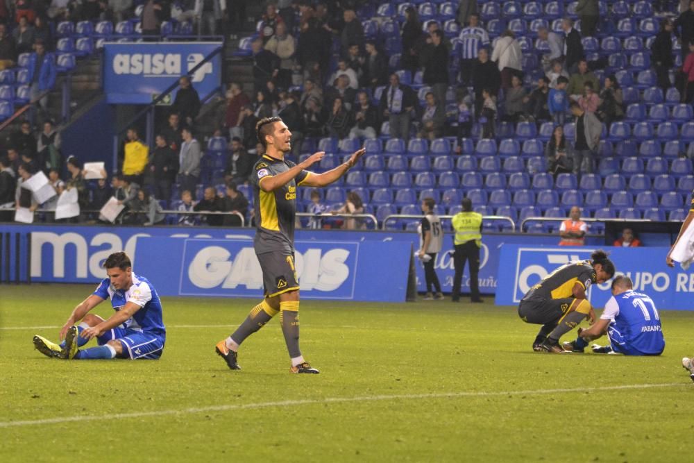 El Dépor cae goleado ante Las Palmas