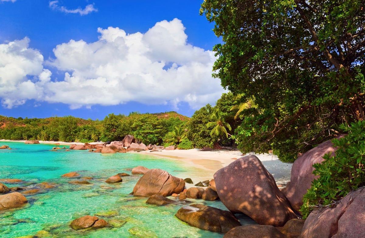 Anse Lazio, Isla de Praslin, Seychelles