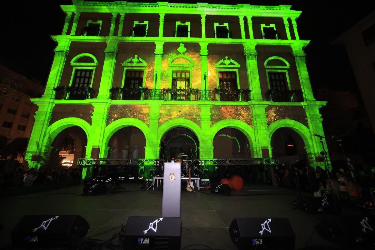 Encendido de las luces de Navidad en Castelló
