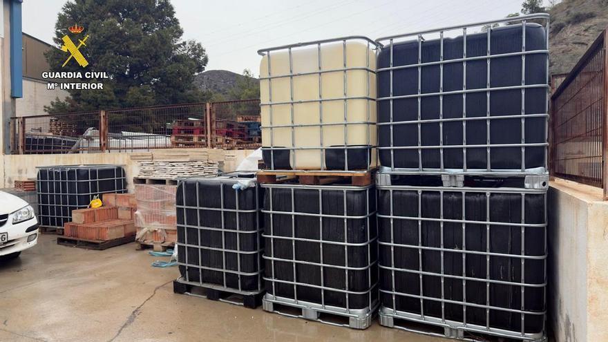 Quince detenidos por un fraude de casi 200.000 € con combustible tras una denuncia en Novelda
