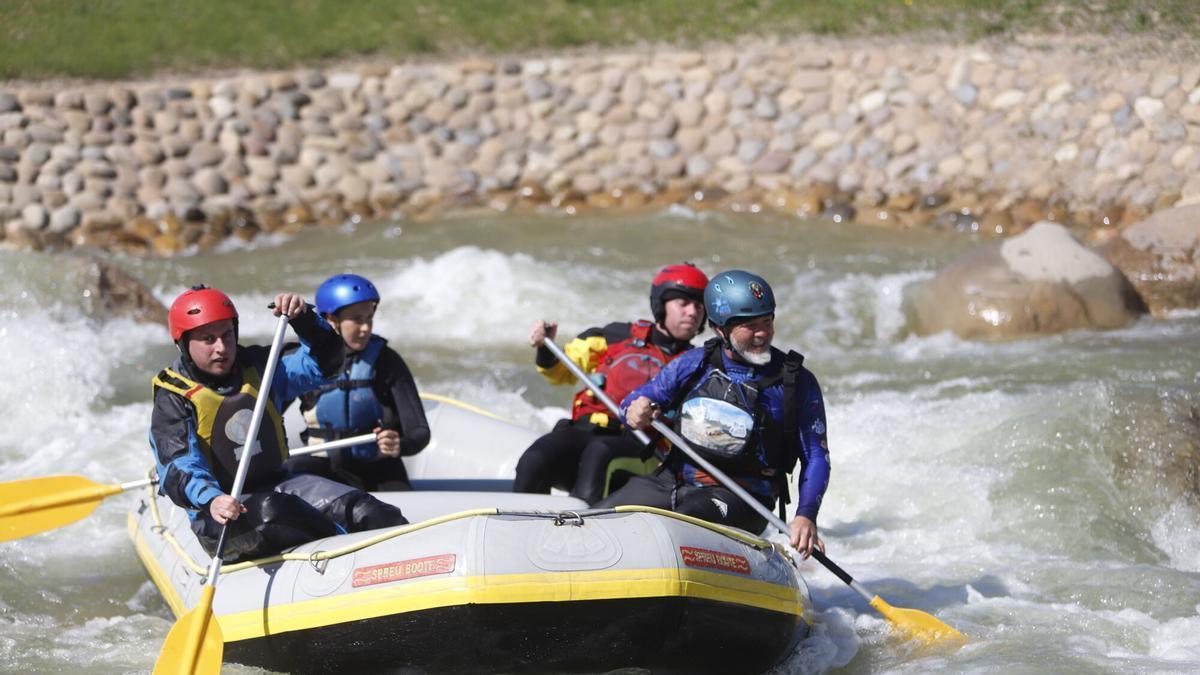 El Canal de Aguas Bravas estará listo para el próximo verano