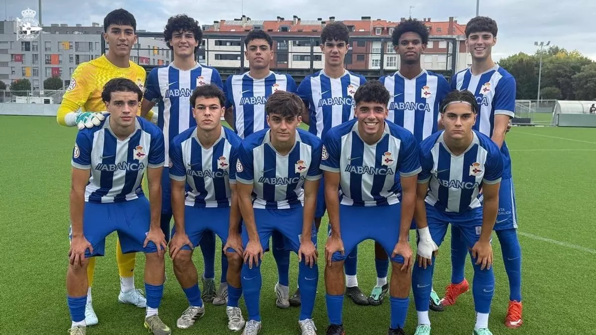 El Dépor juvenil recibe al Compostela en Abegondo y el cadete gana al Celta en A Madroa