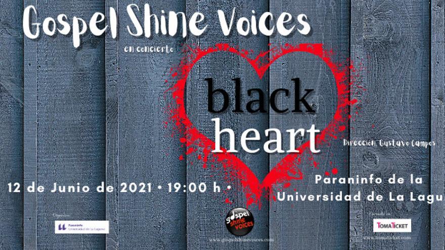 «Black Heart». Gospel Shine Voices en concierto