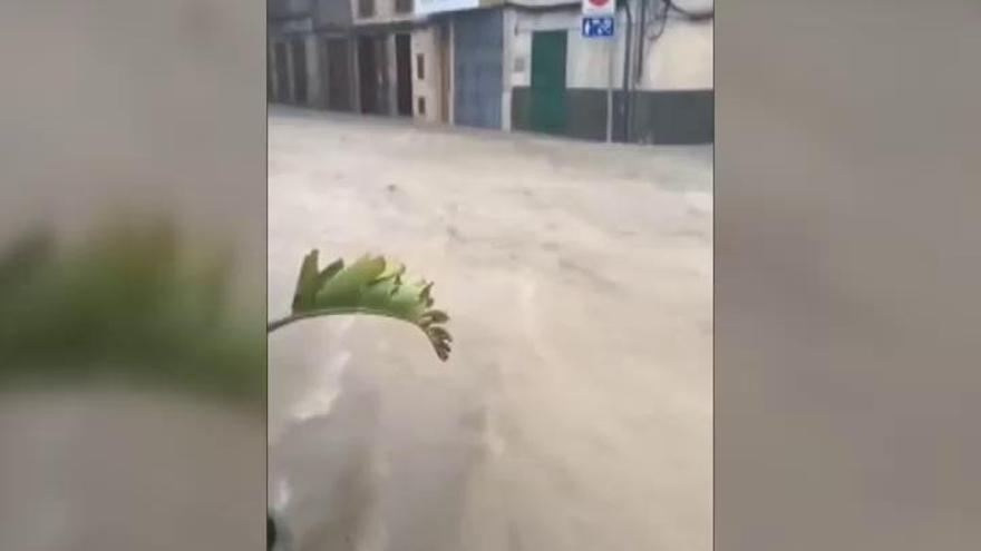 Devastadores efectos de la gota fría en las Islas Baleares