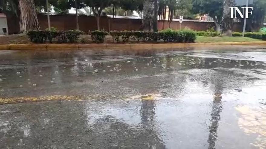 Otro día de lluvia en la Vega Baja con precicipitaciones leves y moderadas