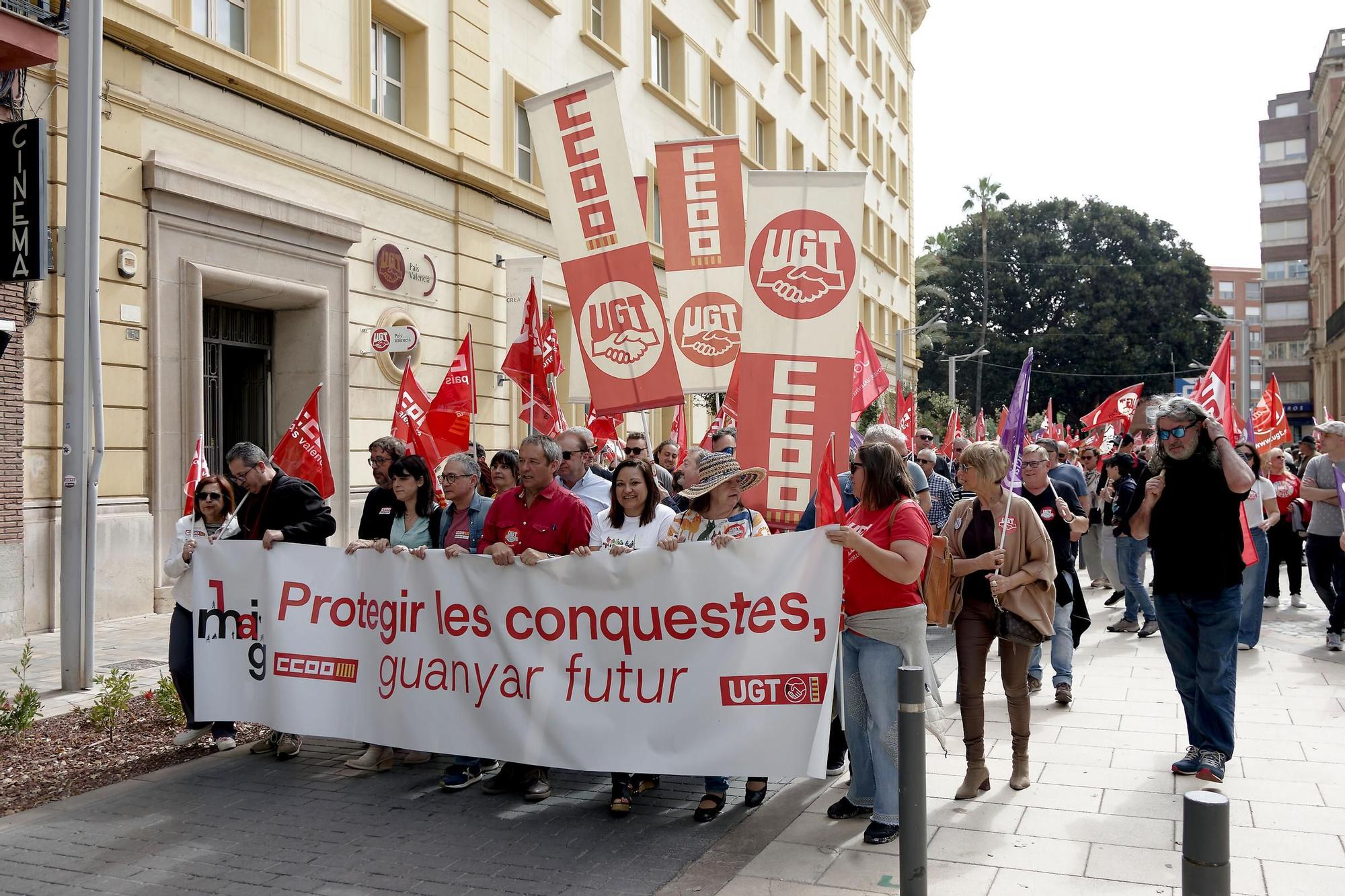 Galería de imágenes: Castelló reivindica los derechos de los trabajadores