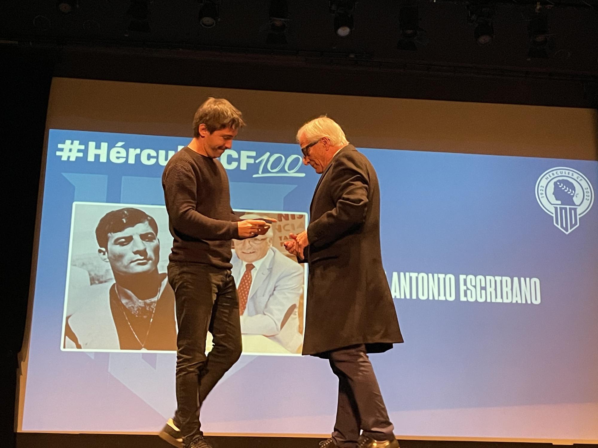 Homenaje centenario a herculanos ilustres en la CAM