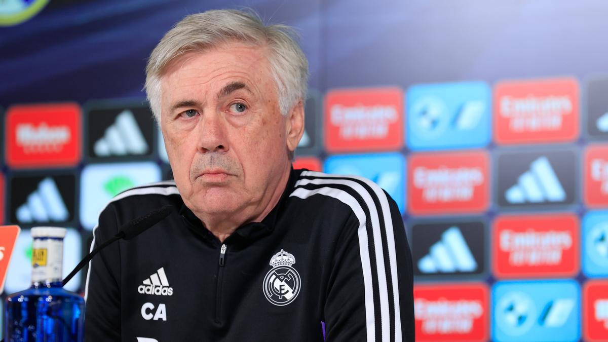 Carlo Ancelotti, entrenador del Real Madrid