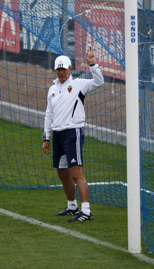 Entrenamiento del Real Zaragoza