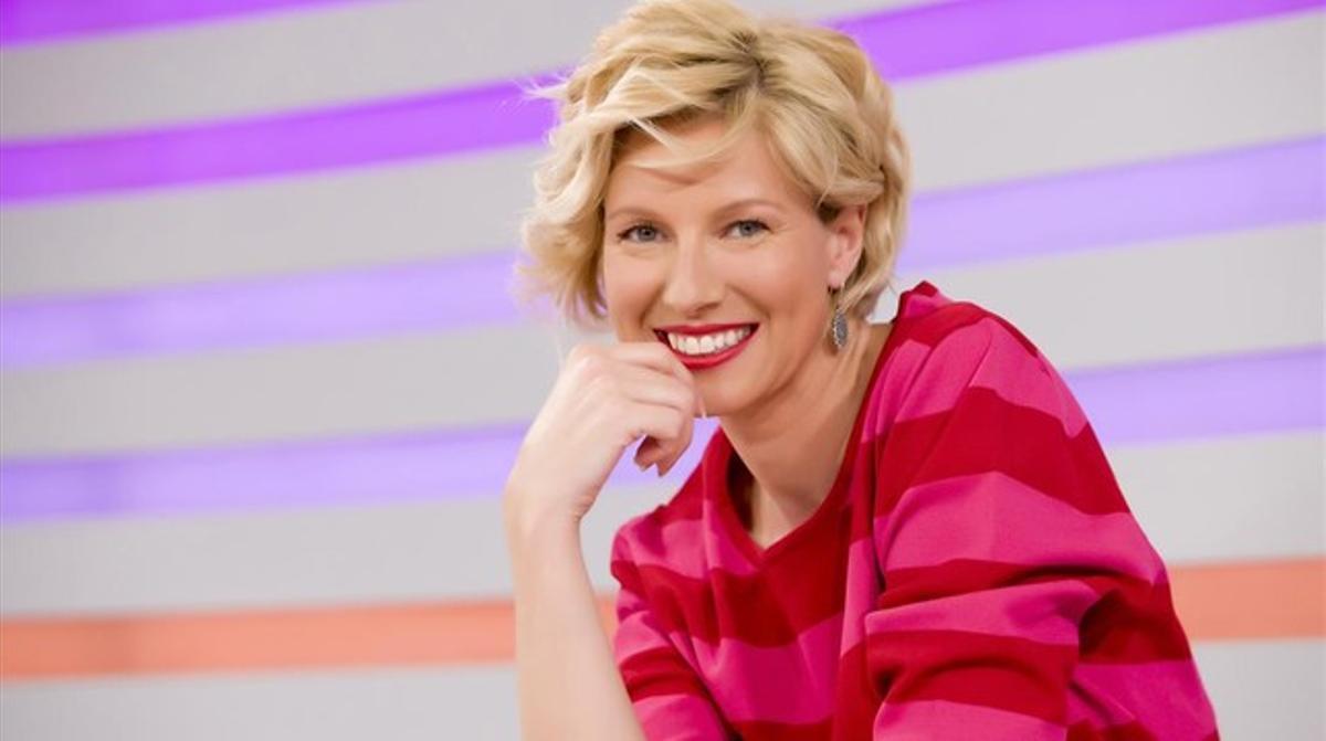 Anne Igartiburu, presentadora del programa ’Corazón’ de TVE-1. 