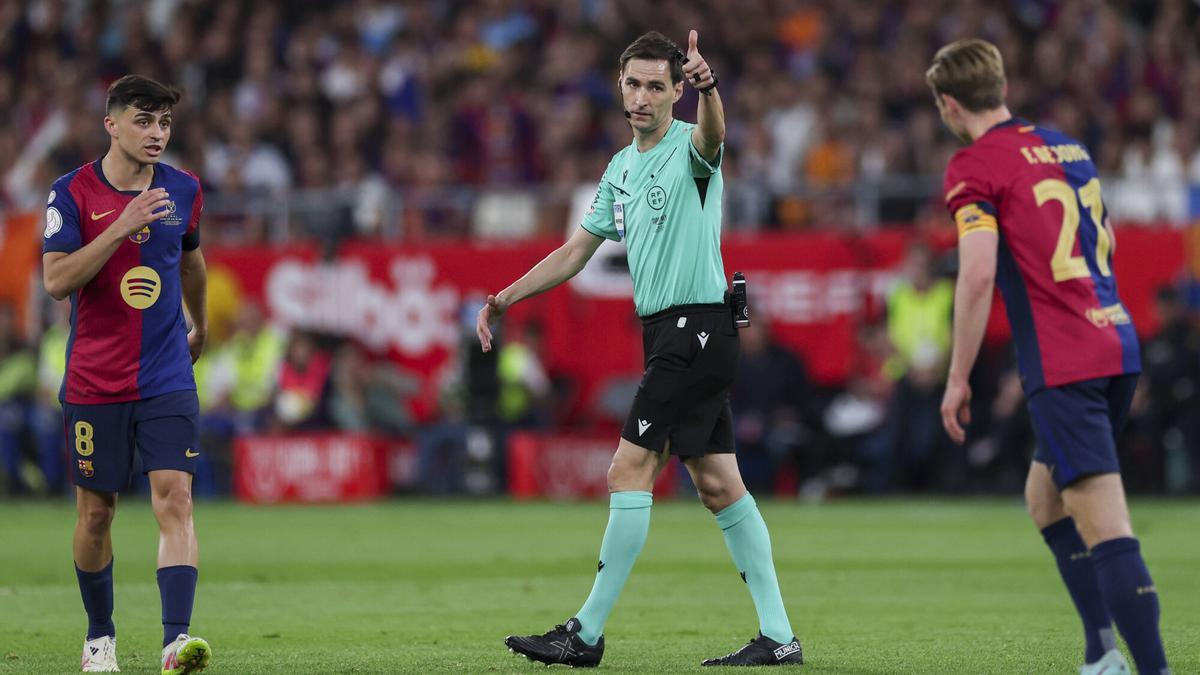 De Burgos Bengoetxea arbitró la final de la Copa del Rey de la temporada pasada