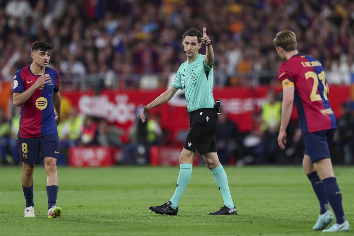 De Burgos Bengoetxea arbitró la final de la Copa del Rey de la temporada pasada