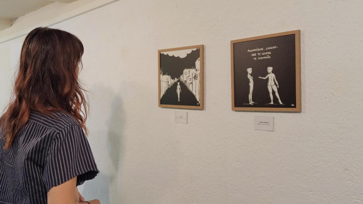 Varias imágenes de la muestra en Puerto de la Cruz.