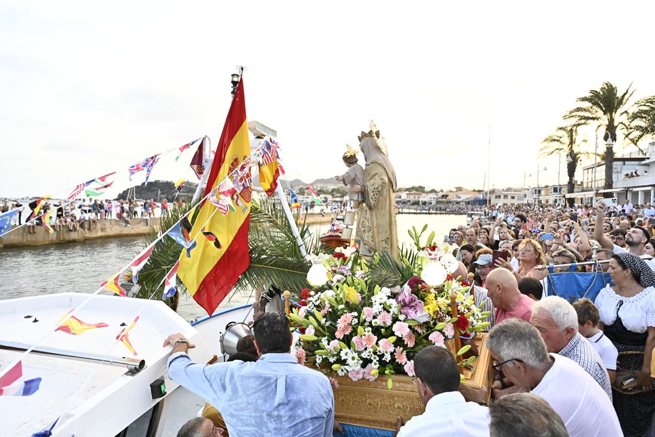 Todas las imágenes de la Virgen del Mar en sus homenajes en la Región