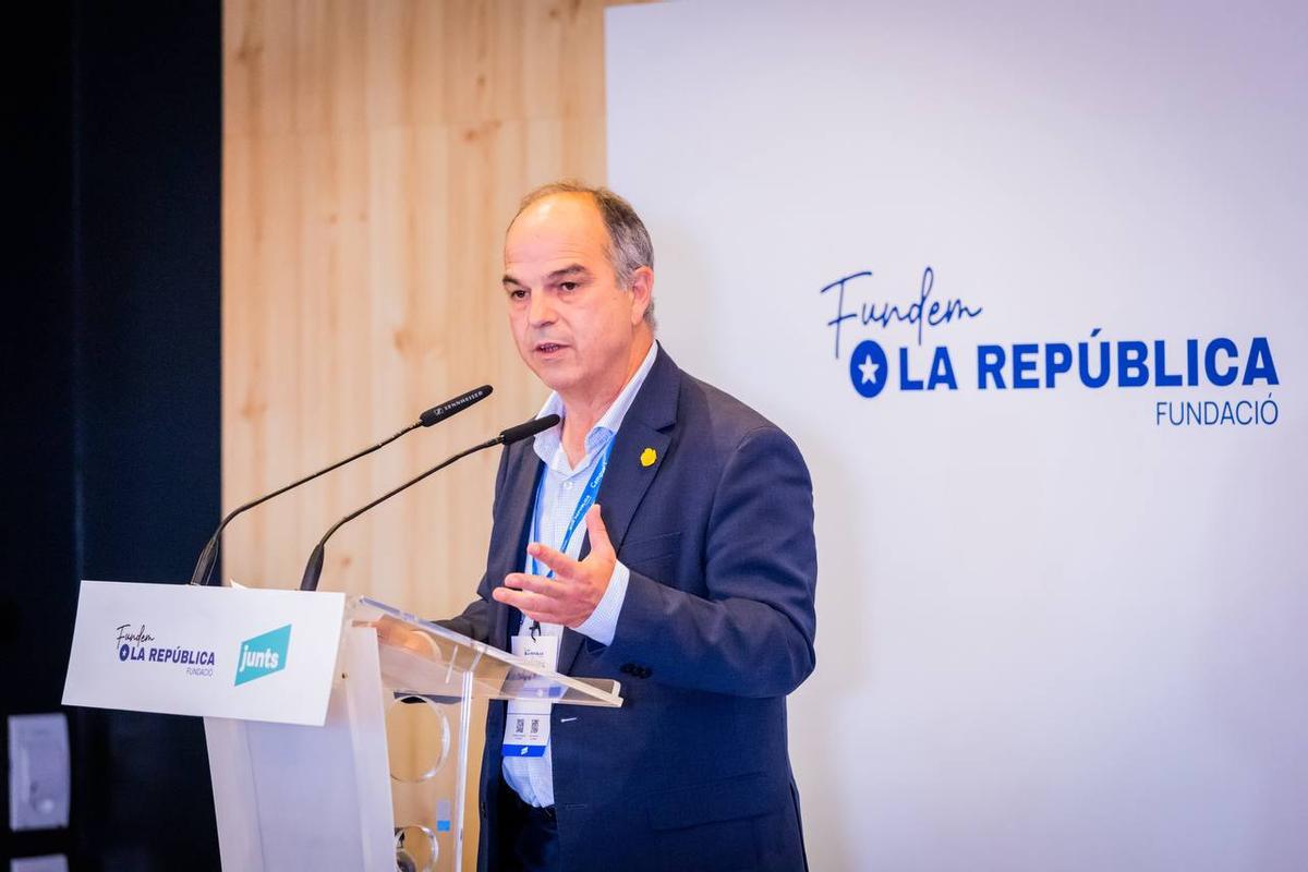 El secretario general de Junts, Jordi Turull.