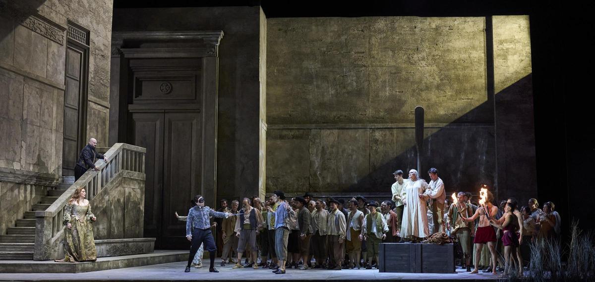 Plano general de la ópera 'La Gioconda' en el Liceu en un concierto el 17 de febrero de 2026