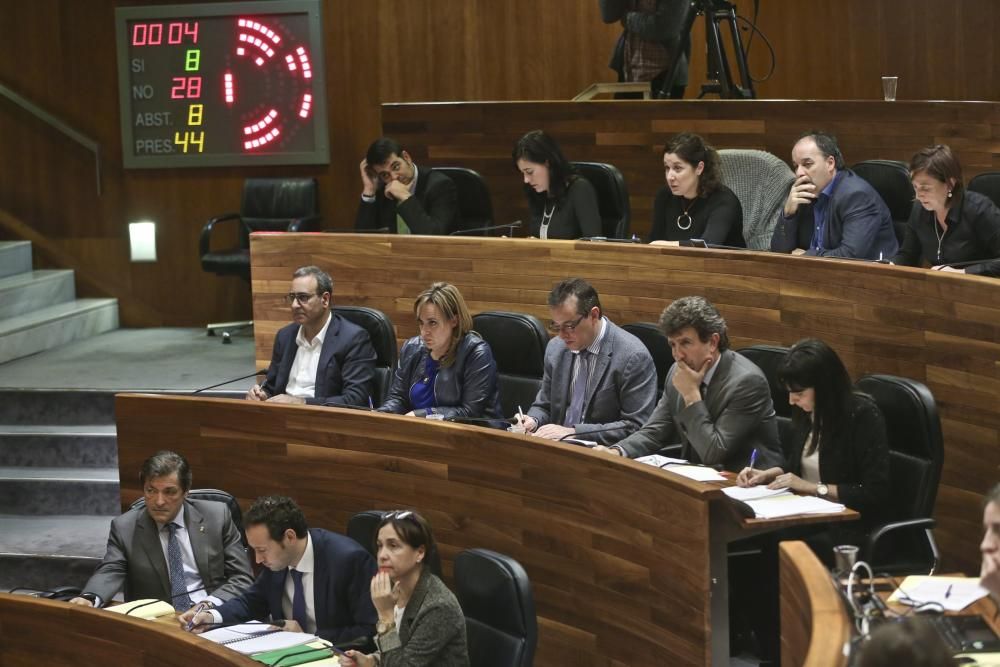 Debate de orientación política en la Junta del Principado