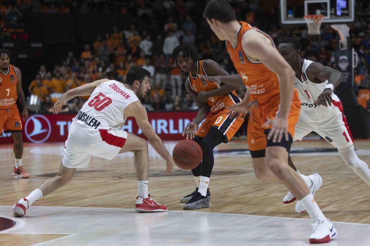 Partido Valencia Basket - Hapoel Jerusalem