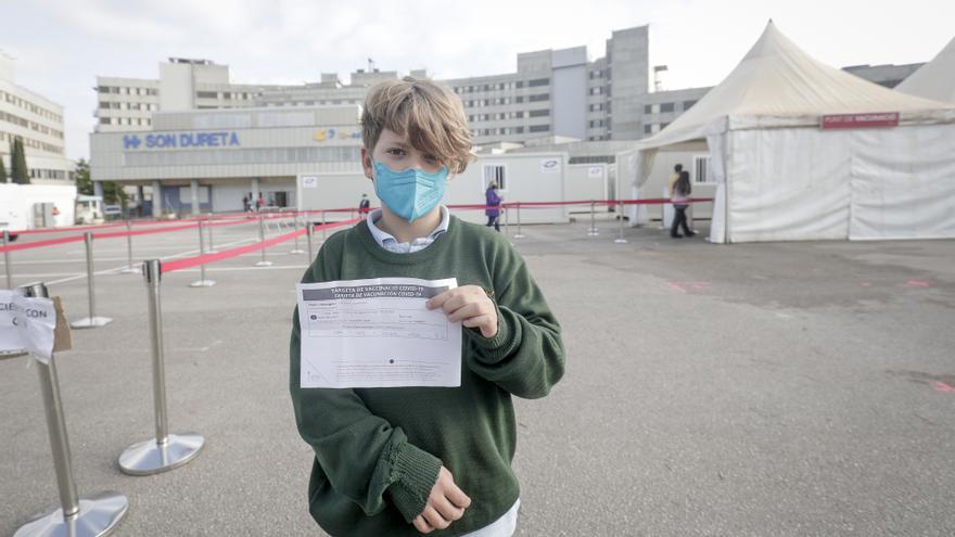 Baleares es la comunidad que menos niños ha vacunado hasta el momento en España