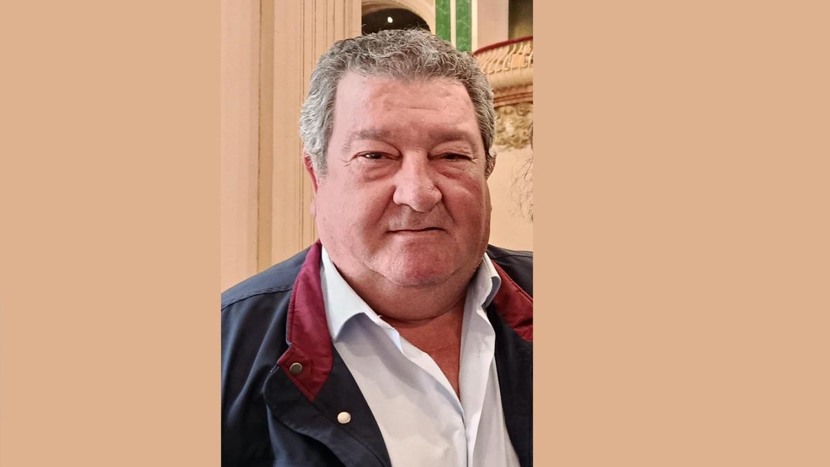 Andrés Gómez Parra, alcalde de Valverde de Llerena.