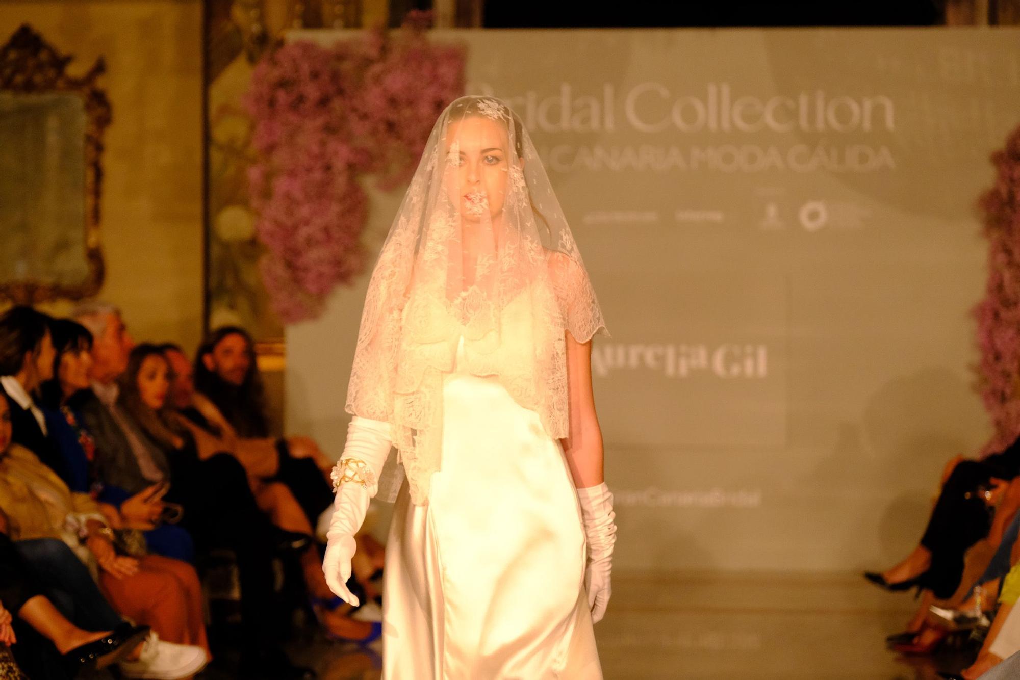 Desfile de Aurelia Gil en la segunda jornada del Bridal Collection Gran Canaria Moda Cálida