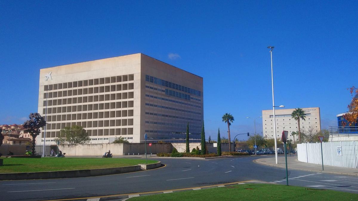 Edificio de la Ciudad de la Justicia en Granada.
