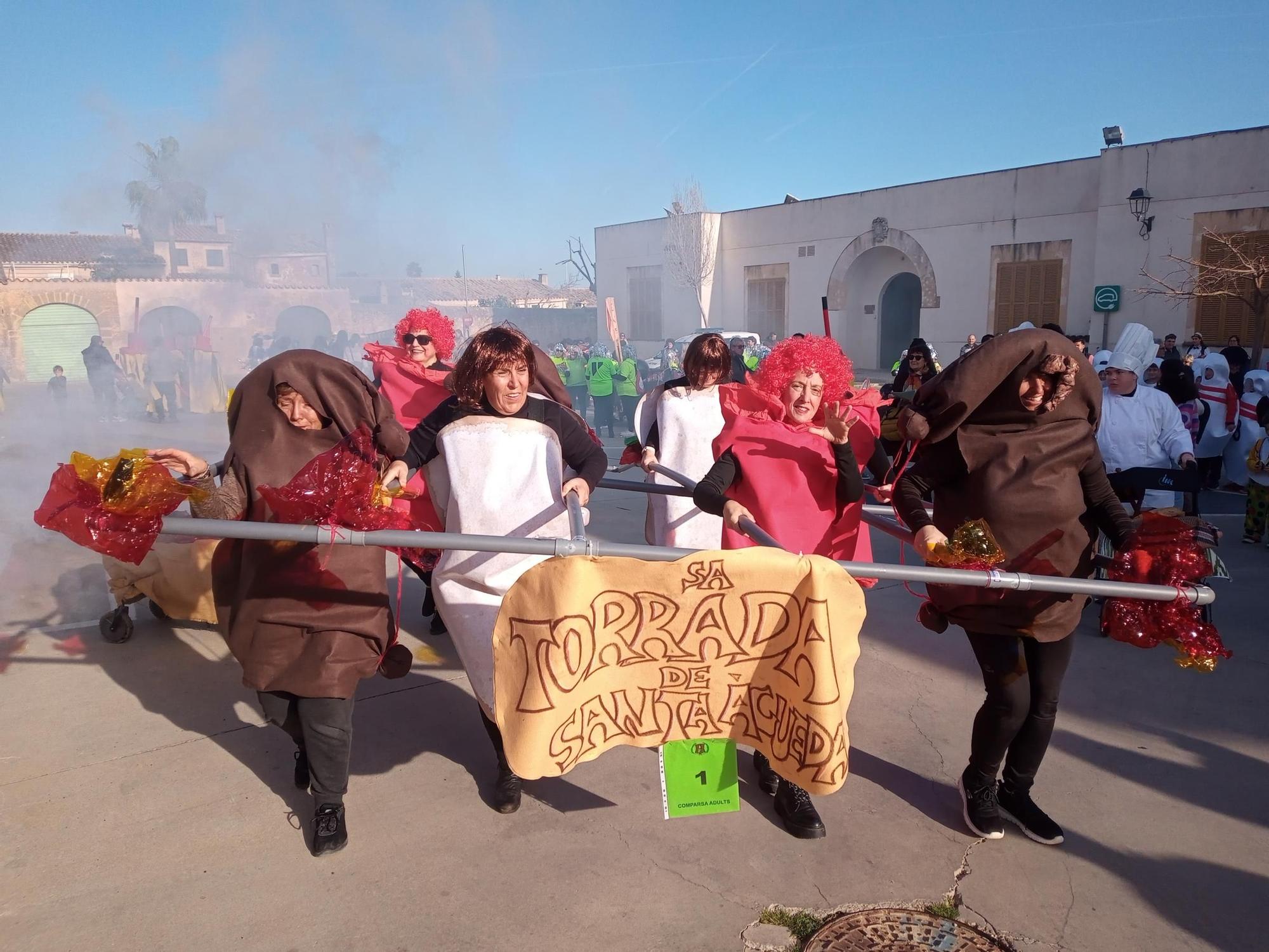 Sencelles | Las carrozas en honor a Santa Àgueda, en imágenes