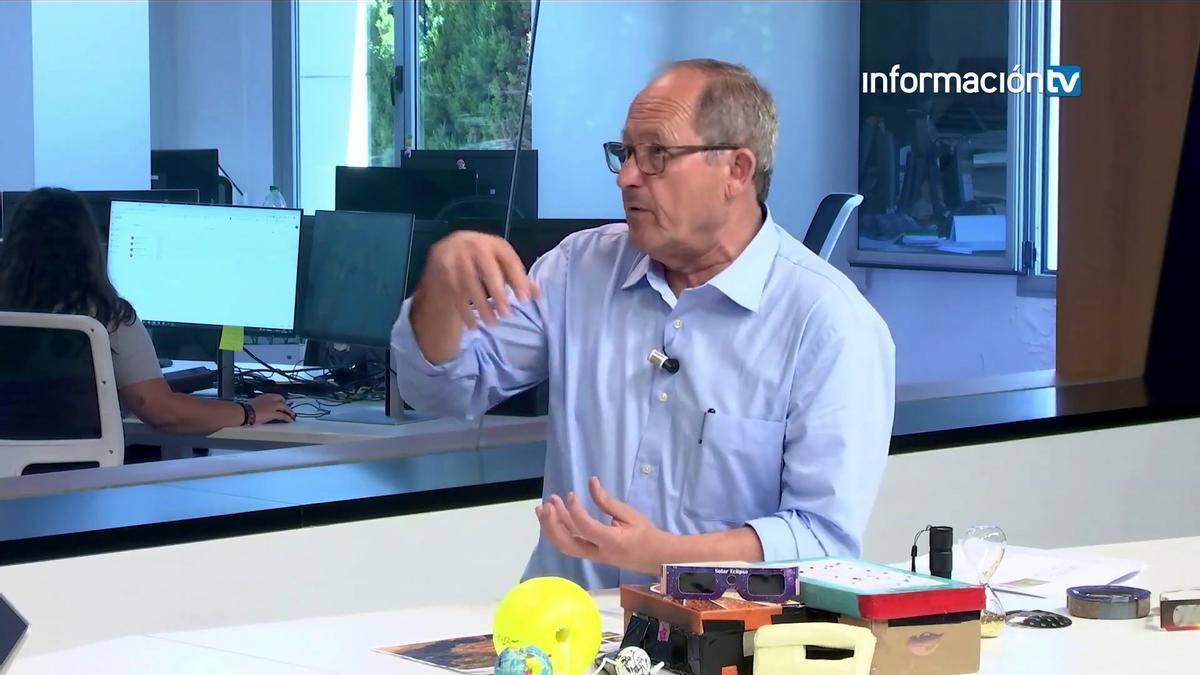 Enrique Aparicio: "Tener tres eclipses de Sol en tres años es espectacular, debemos disfrutarlos"