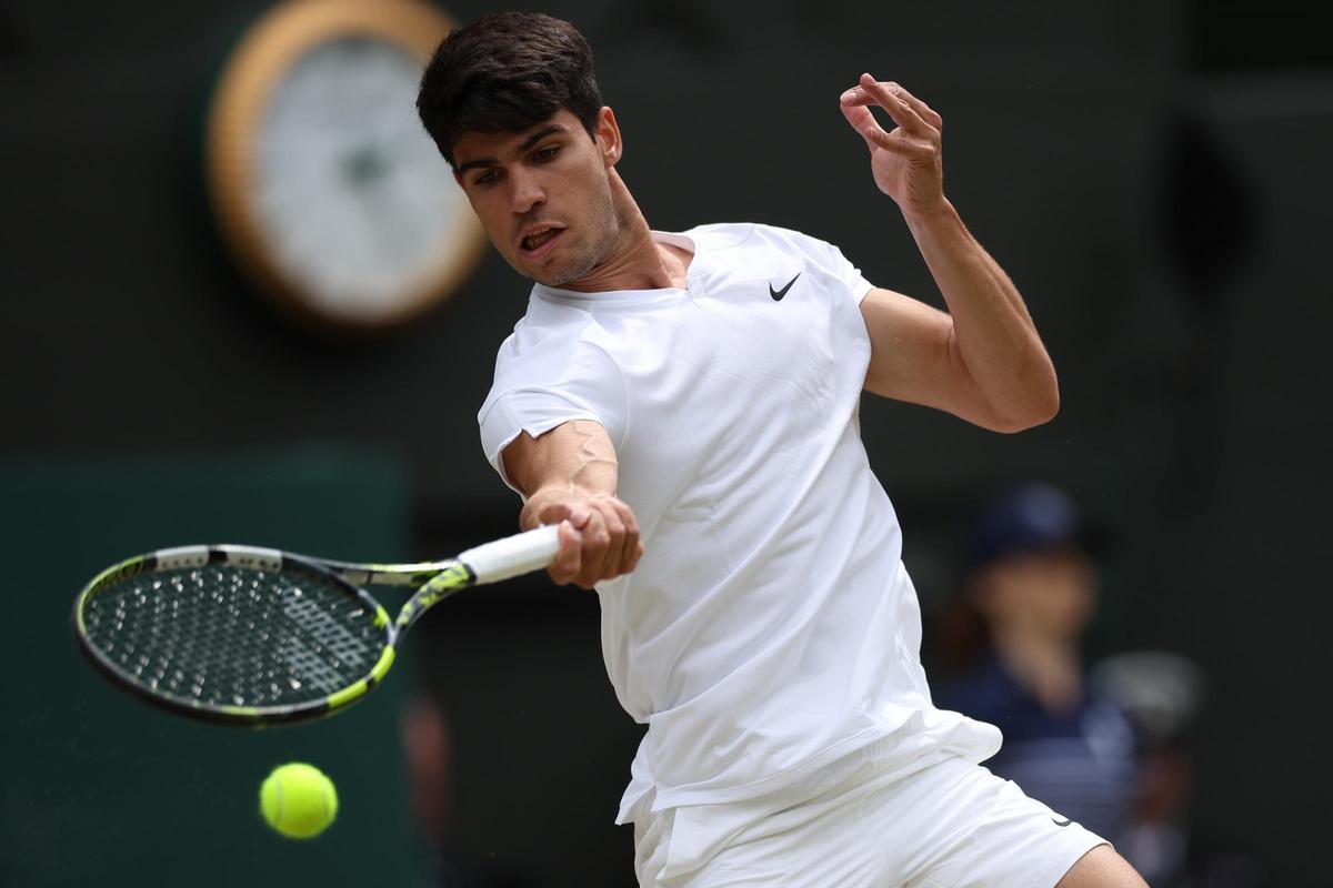 La final de Wimbledon, en imágenes