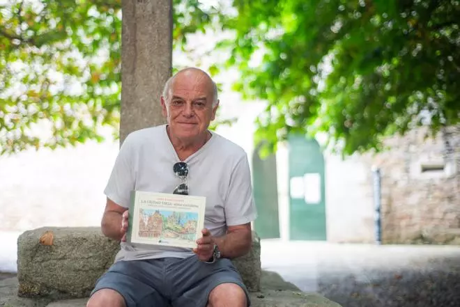 Un libro ilustrado sobre la Ciudad Vieja de A Coruña: "Sigue conservando el alma coruñesa"