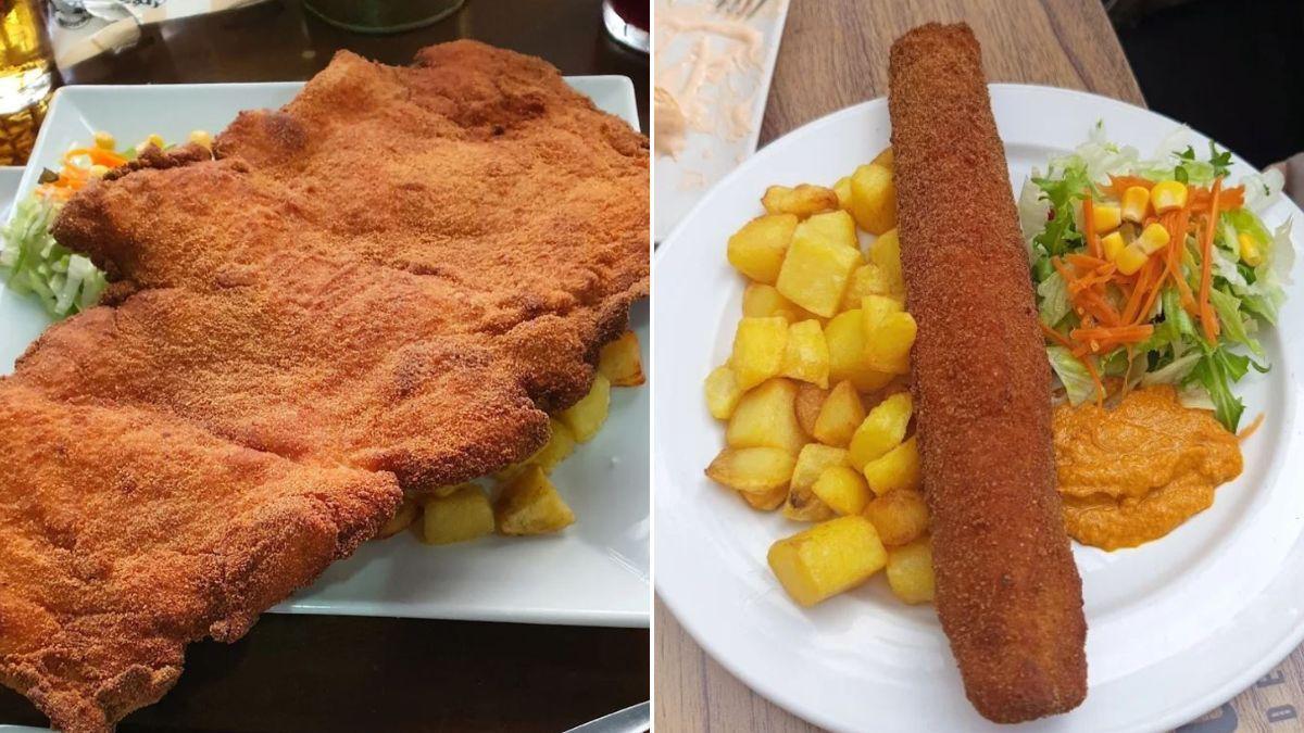 El bar de Sevilla con los platos más grandes de la provincia: sanjacobos de un kilo y comida XXL desde 8 euros
