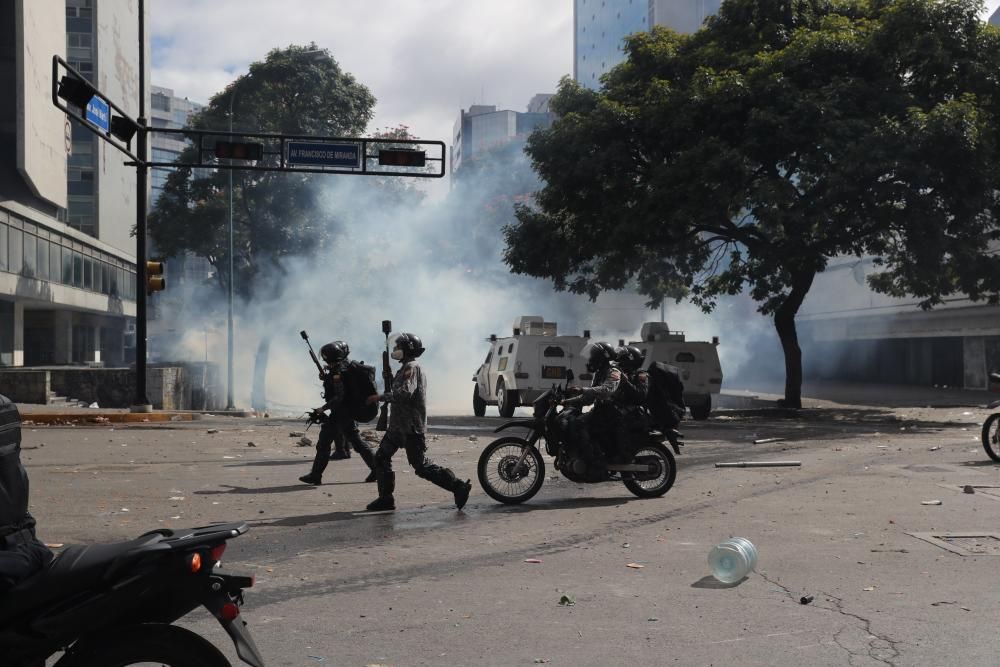 Protestas contra Maduro en Venezuela