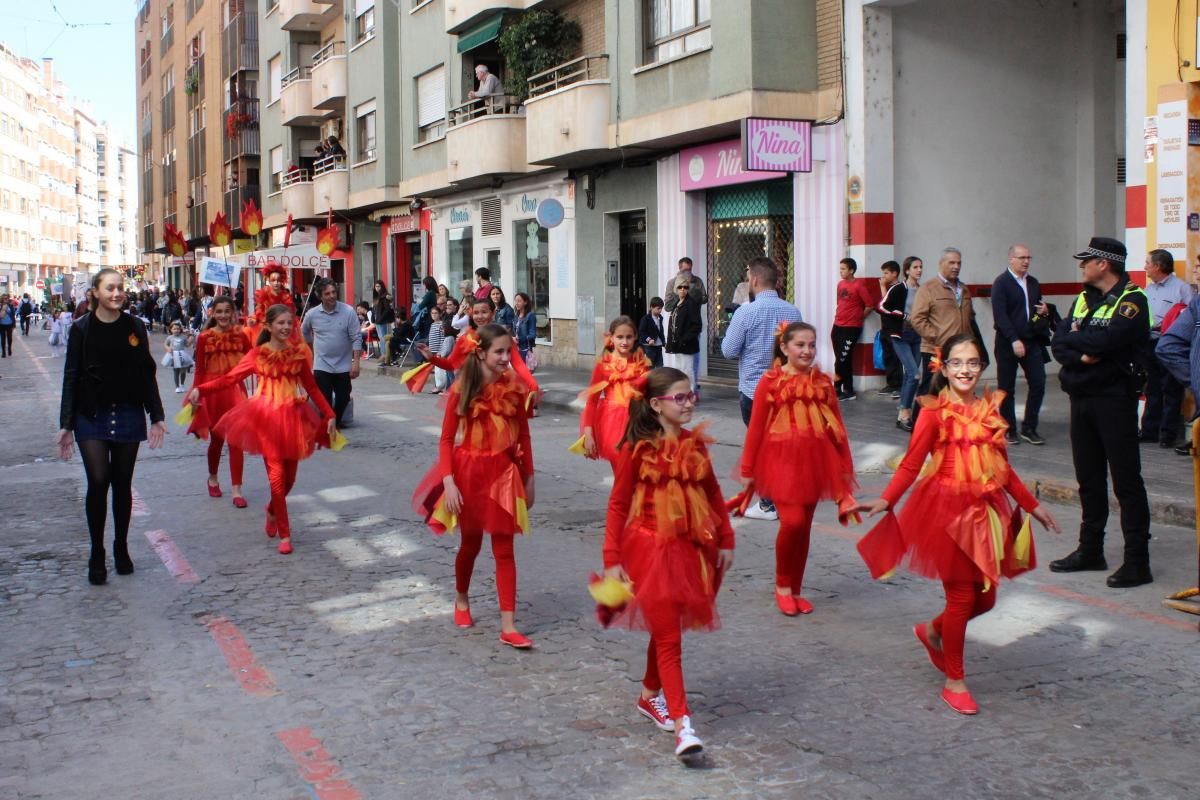 Cabalgata del Ninot Infantil en Burriana