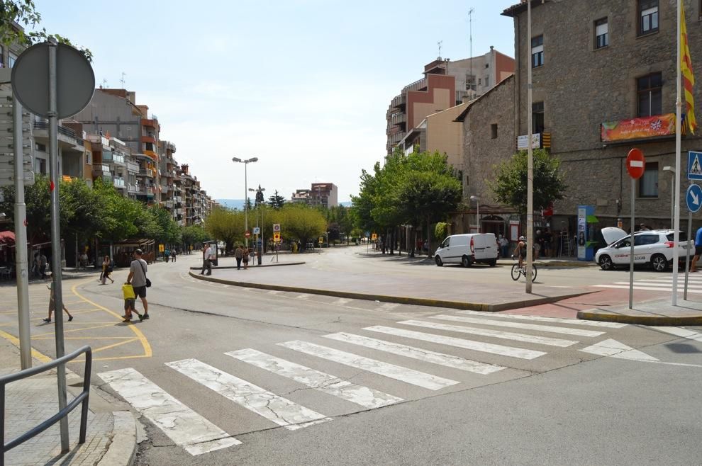 Berga viu immersa en els preparatius de la Diada