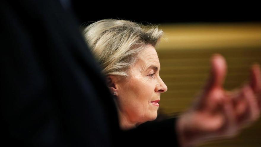 La presidenta de la Comisión Europea, Ursula von der Leyen