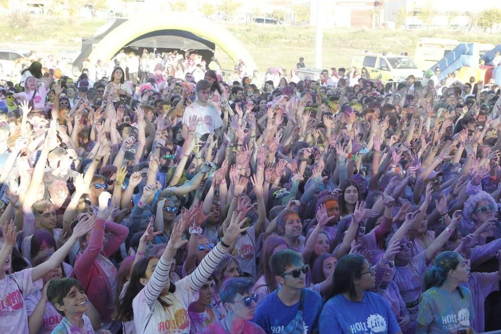 Sexta edición de la Holi Run en Cabezo de Torres