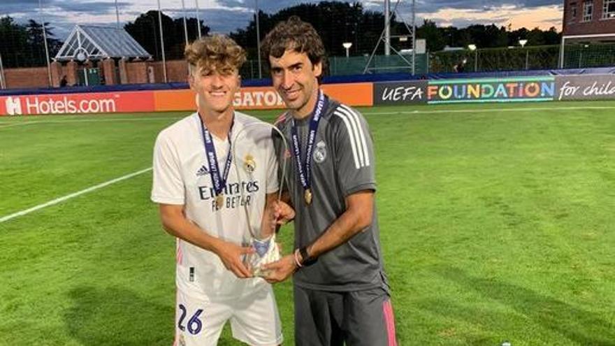 El grancanario Pablo Rodríguez, clave en el triunfo del Real Madrid en la UEFA Youth League