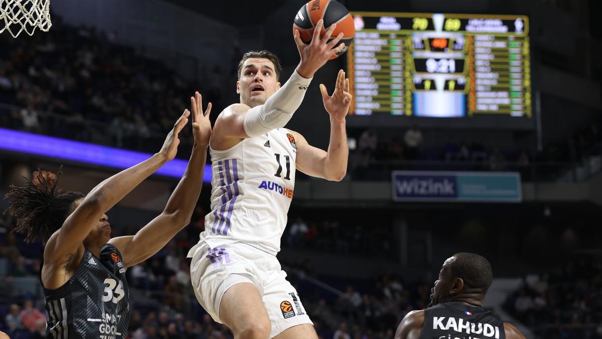 92-73. El Real Madrid impone su físico ante el Villeurbanne.