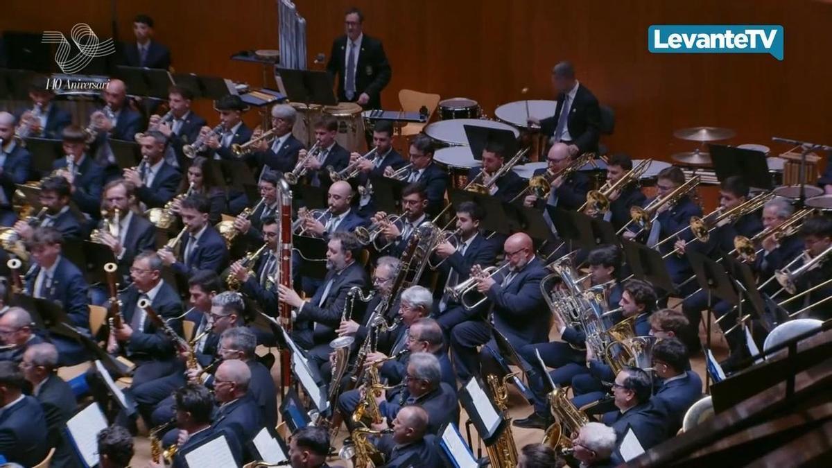 La Societat Musical Instructiva Santa Cecília de Cullera, guanyadora de la Secció d’Honor del 138 CIBM Ciutat de València
