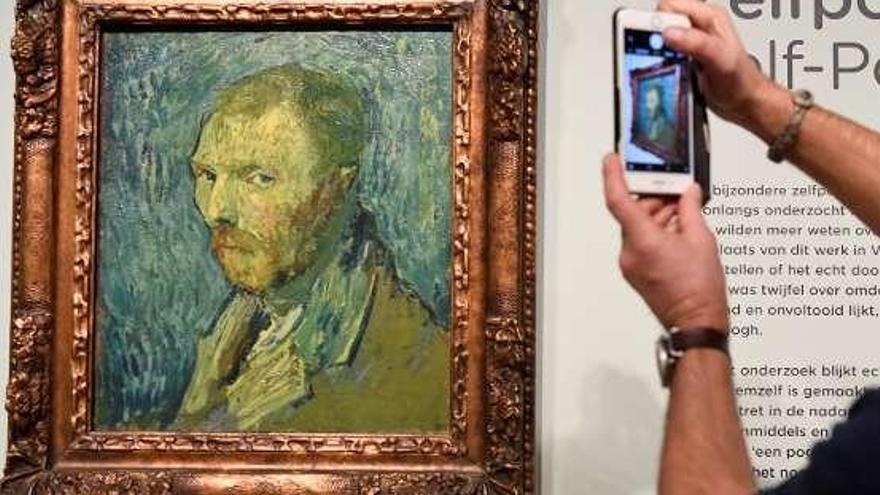 El autorretrato de Van Gogh.