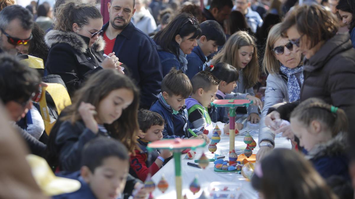 Trobada de Centres en Valencià de la Ribera celebrada en Carlet el pasado año.