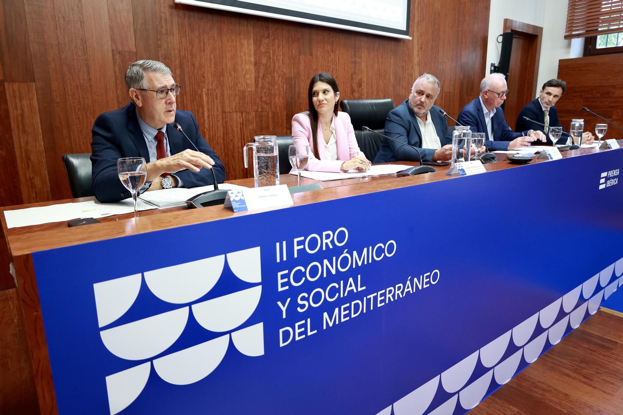 El Consejo Abierto del Agua del II Foro Económico y Social del Mediterráneo, en imágenes