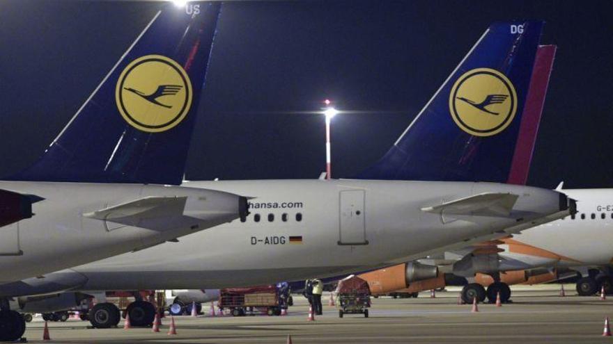 Lufthansa cancela 137 vuelos para este sábado por la huelga de pilotos
