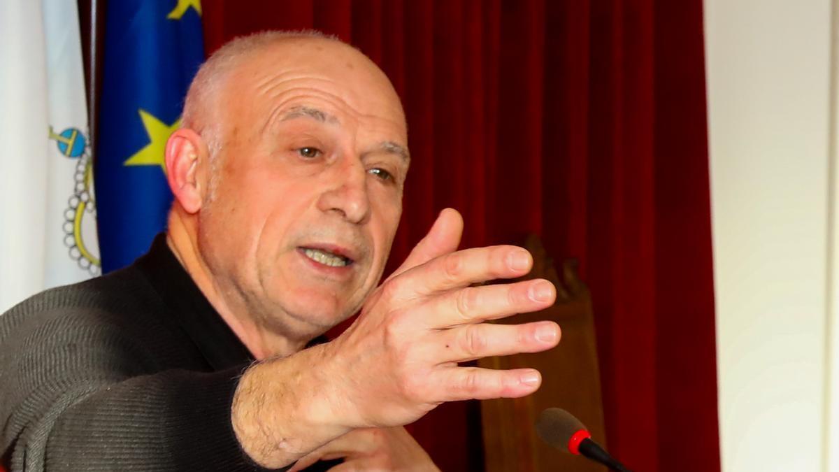 El alcalde de Catoira, Xoán Castaño.